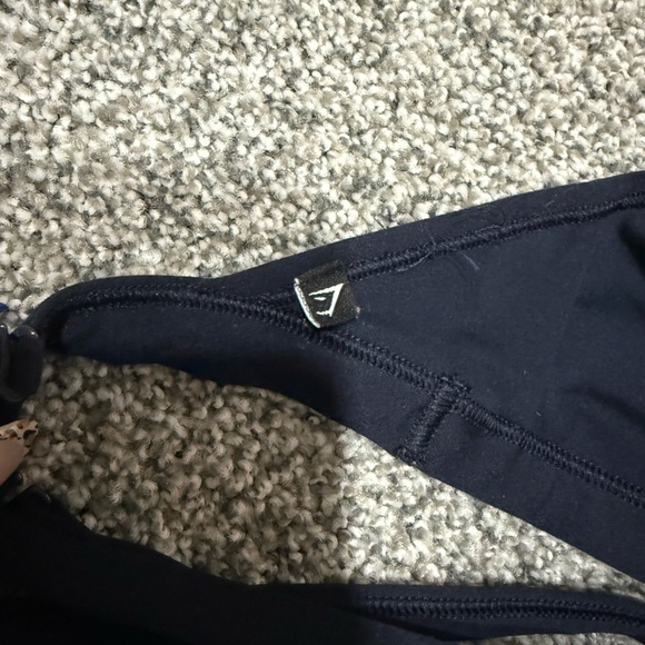 Gymshark Navy Blue Strappy Sports Bra - Picture 4 of 4